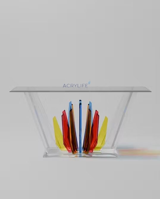 Bàn Console Mica Acrylife – Starburst Console Table ảnh 2