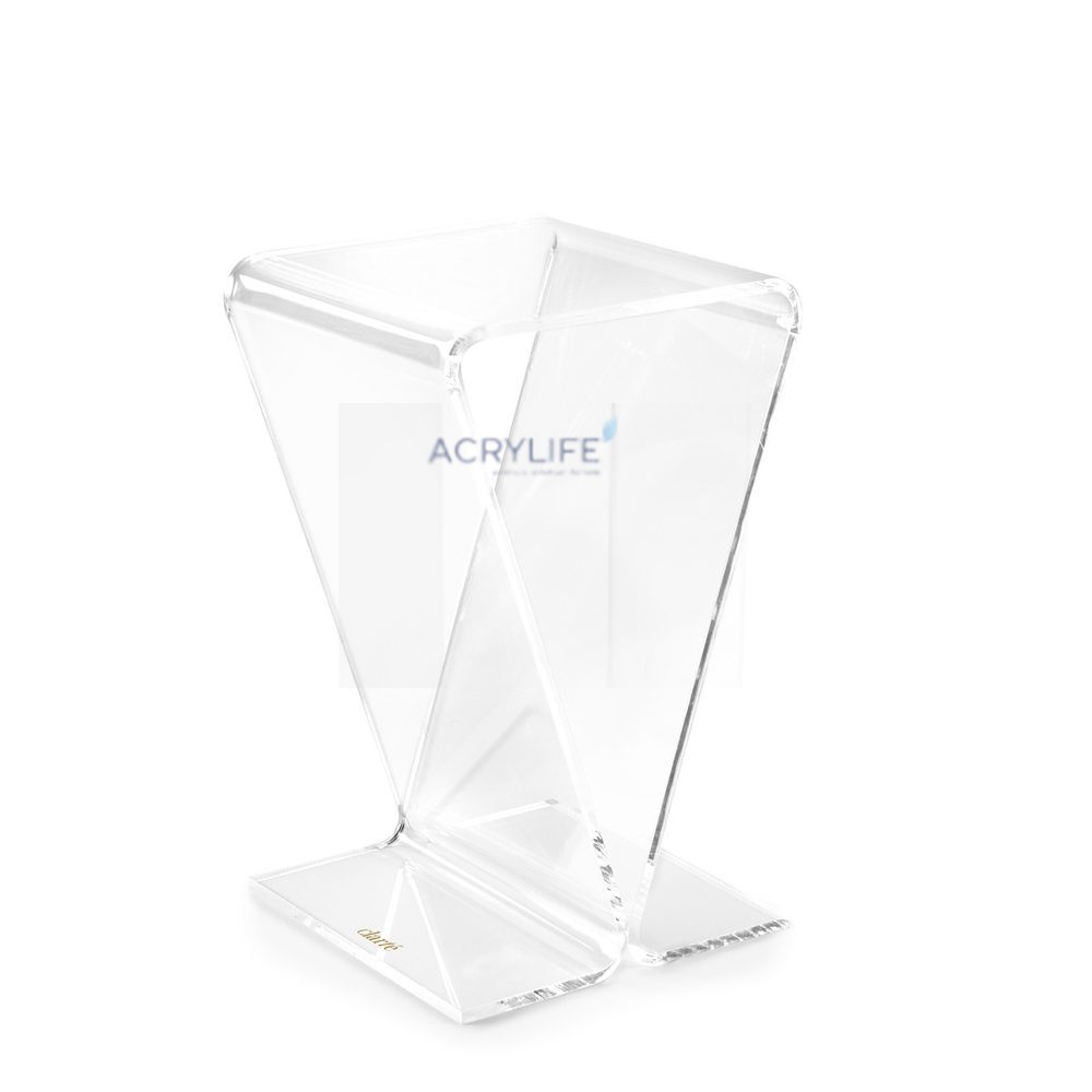Bàn Hình Chữ V Bằng Mica Acrylife  – Clarte Acrylic V-Shaped Table ảnh 3