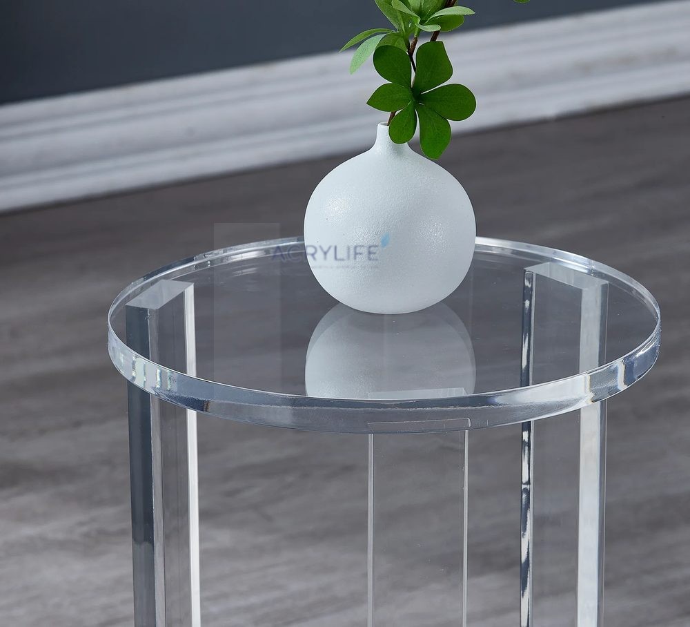 Bàn Mica Acrylife - Acrylic Round Side Table ảnh 2