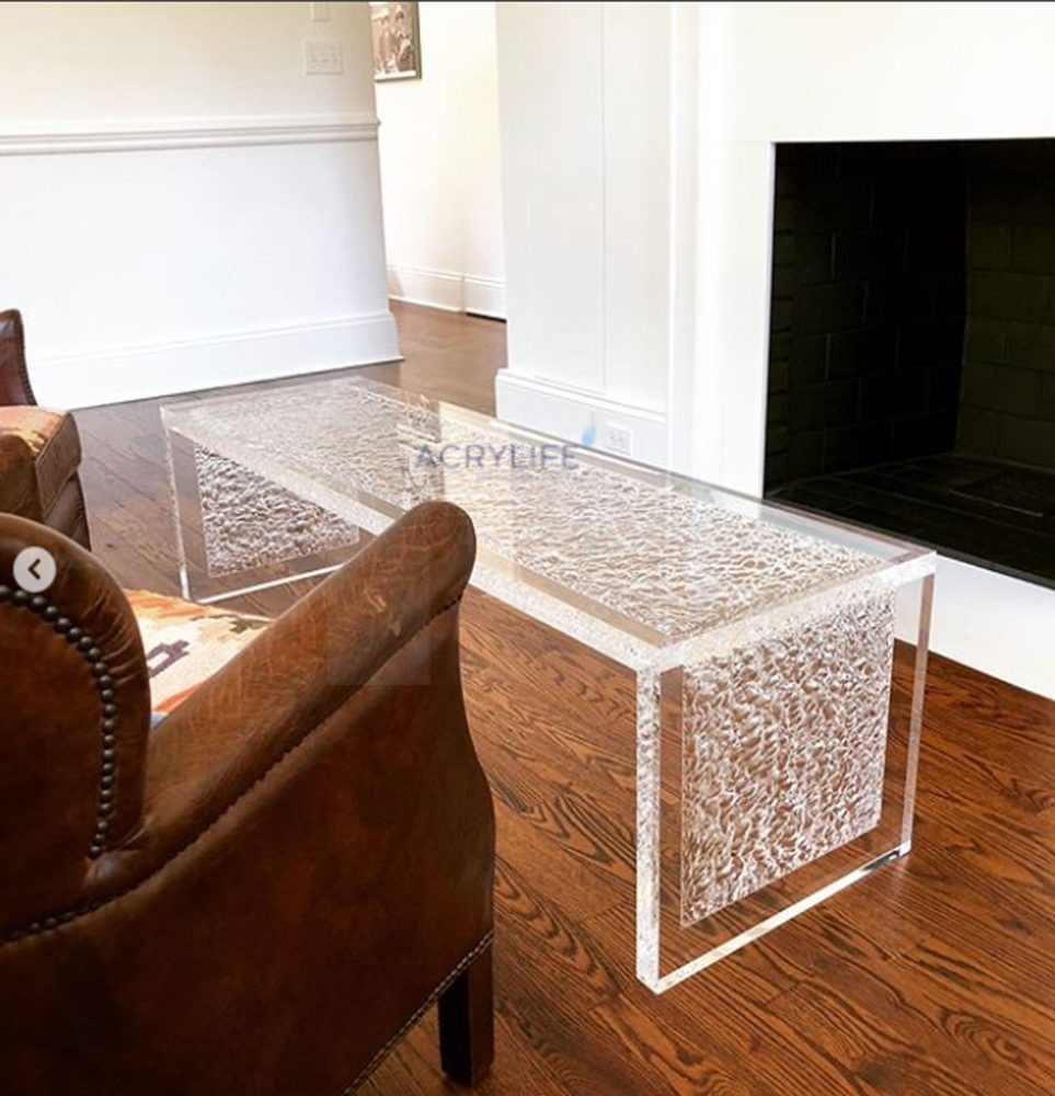 Bàn Mica Acrylife - Diamond Sparkle Coffee Table ảnh 2