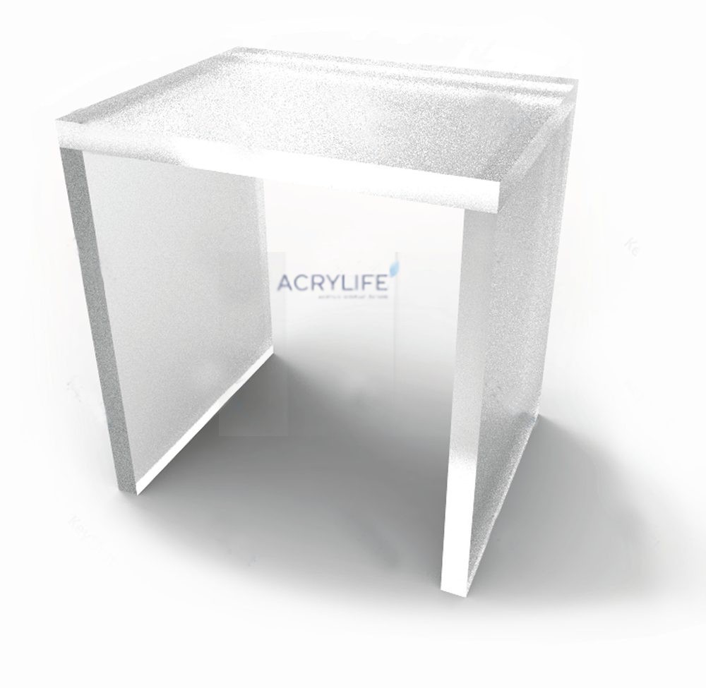 Bàn Mica Acrylife - Frozen Slab Side Table
