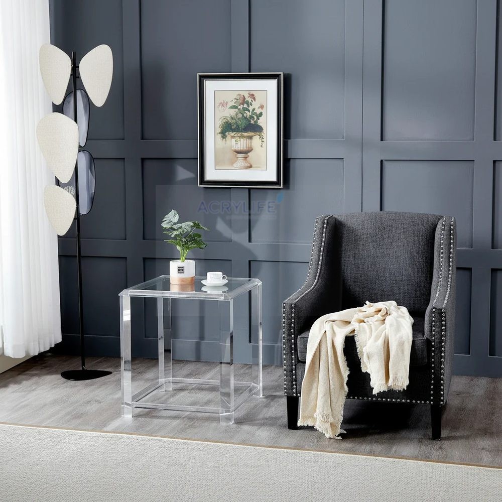 Bàn Mica Acrylife - Morrigan Acrylic Side Table