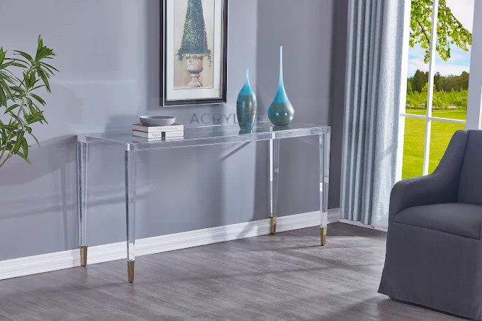 Bàn Mica Acrylife - Simple Acrylic Console Table
