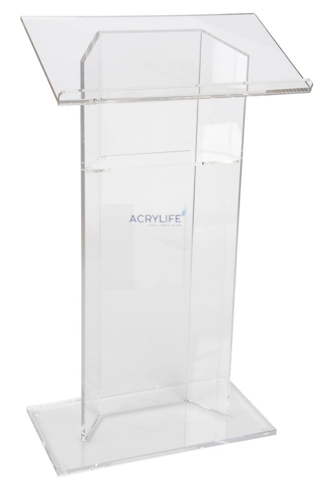 Bục phát biểu mica Acrylife trong suốt hiện đại thay thế bục gỗ truyền thống