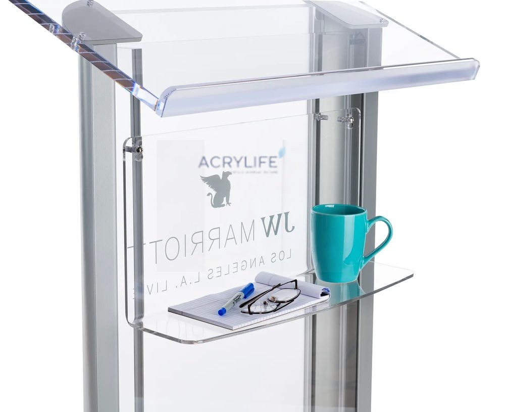 Kệ mica Acrylife trong suốt cho bục phát biểu