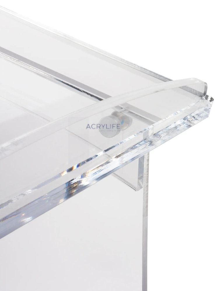 Bục phát biểu mica Acrylife panel tùy chỉnh ảnh 3