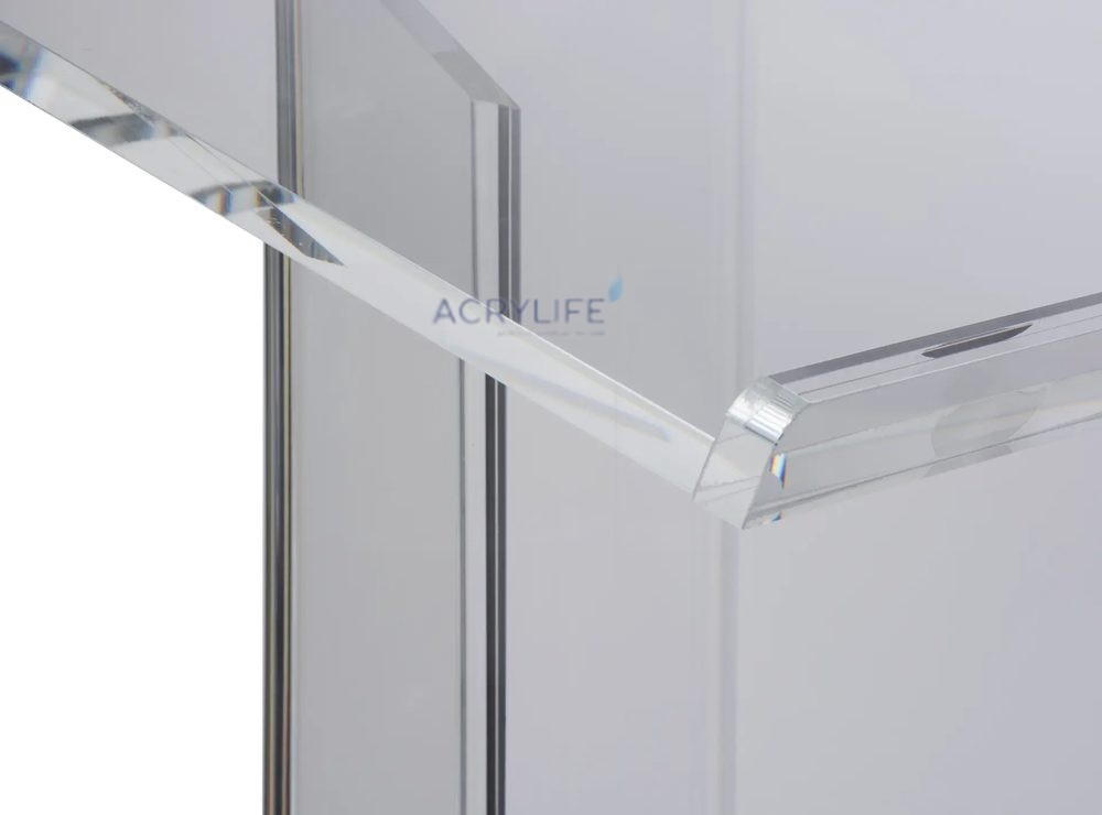 Bục phát biểu mica Acrylife đặt sàn trong suốt ảnh 3