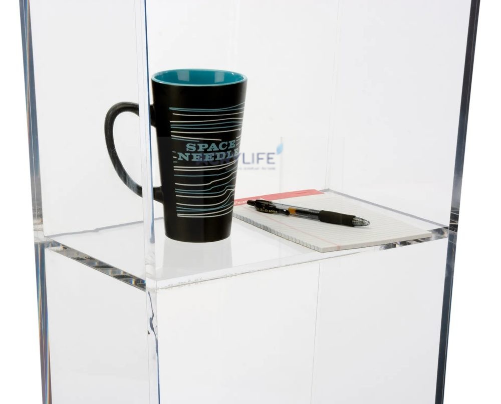 Bục phát biểu mica Acrylife trong suốt – in logo theo yêu cầu ảnh 2