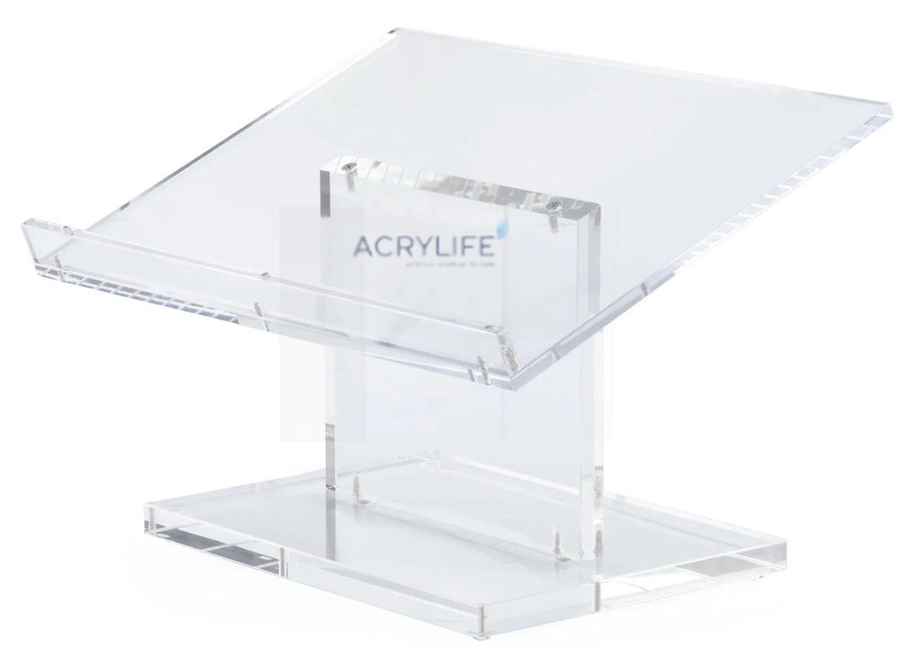 Bục phát biểu mica Acrylife để bàn – trong suốt ảnh 2