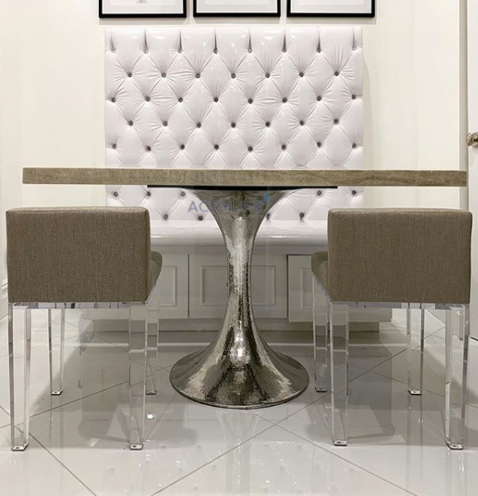 Ghế Đôn Mica Acrylife - Chelsea Stool ảnh 2