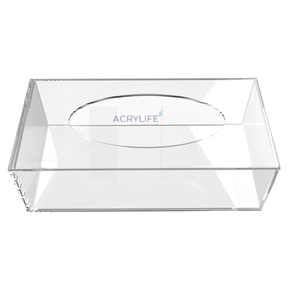 Hộp Đựng Giấy Lau Bằng Mica Acrylife – 25×12×8 cm ảnh 3