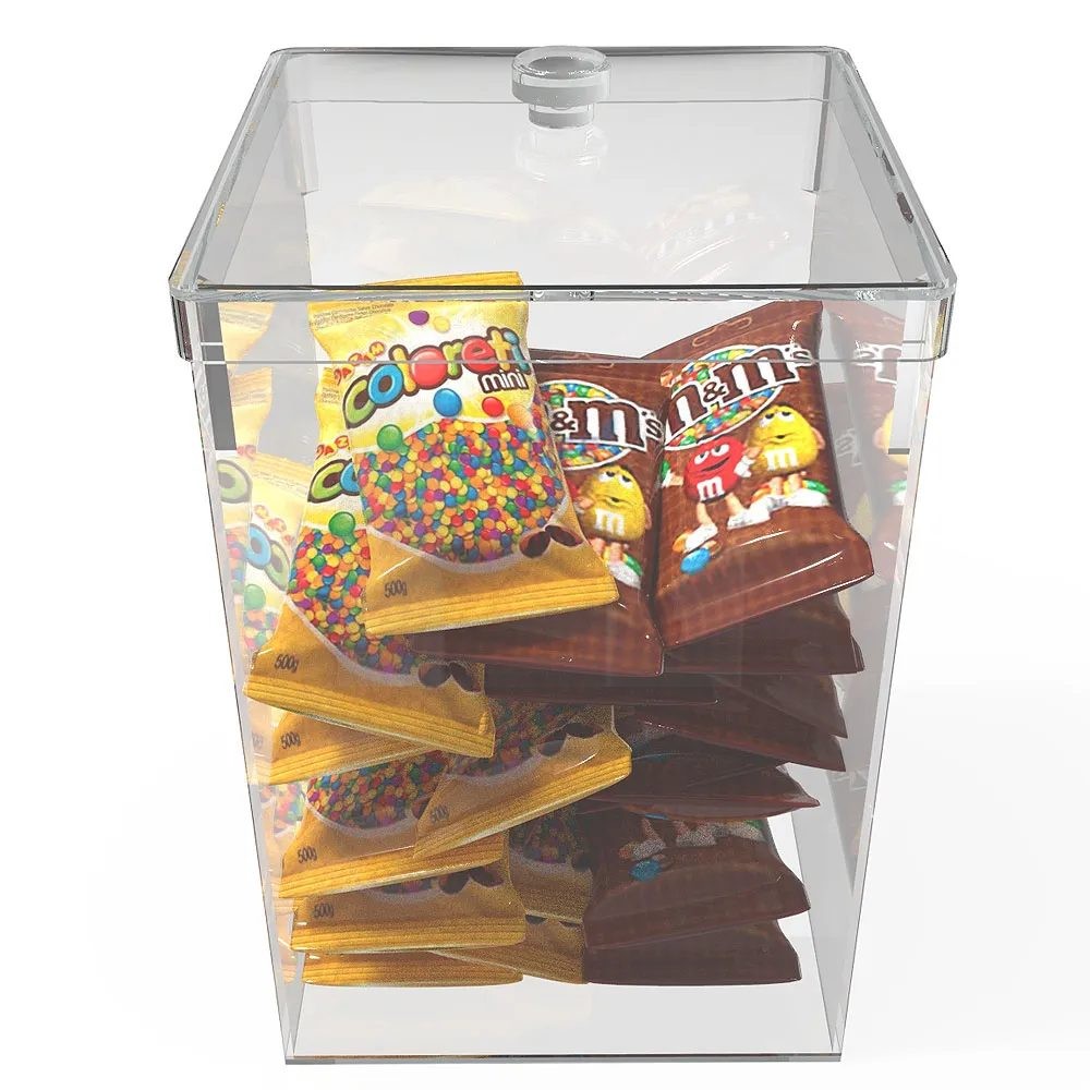 Hộp Mica Acrylife Có Nắp – 24×24×31 cm (15 L) ảnh 2