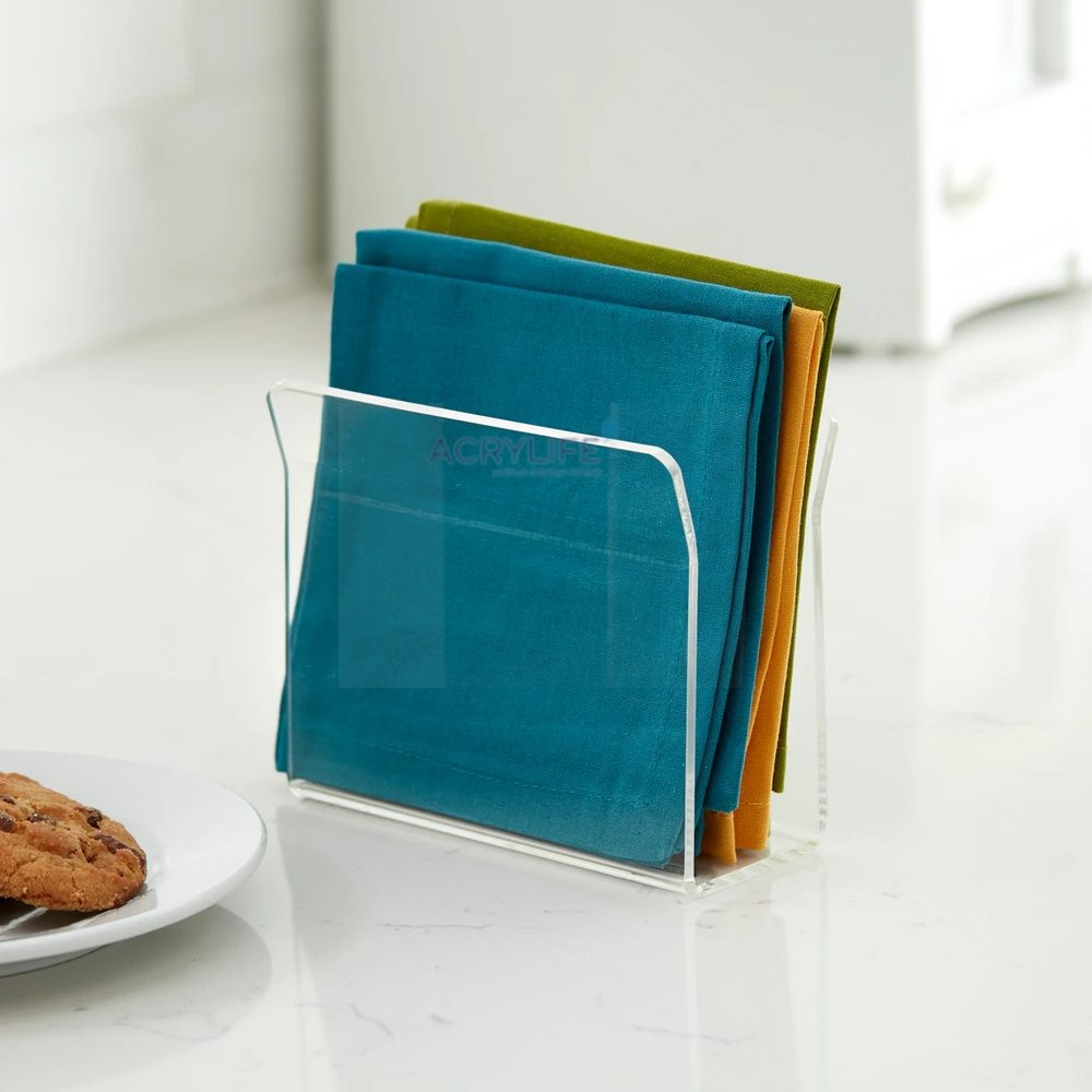 Kệ đựng khăn giấy Mica Acrylife chữ U - U-Shaped Napkin Stand NB21