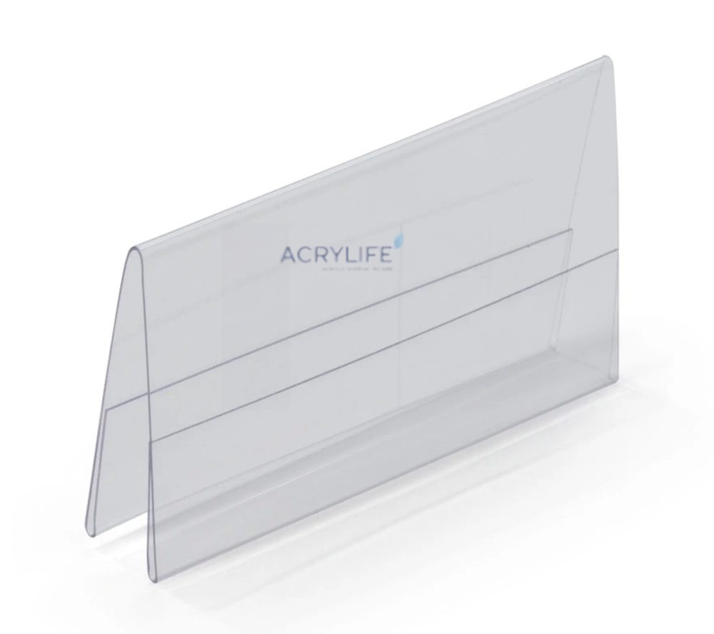 Kệ Menu Mica Acrylife Để Bàn – Hai Mặt – Side Insert – Thiết Kế A-Frame ảnh 2