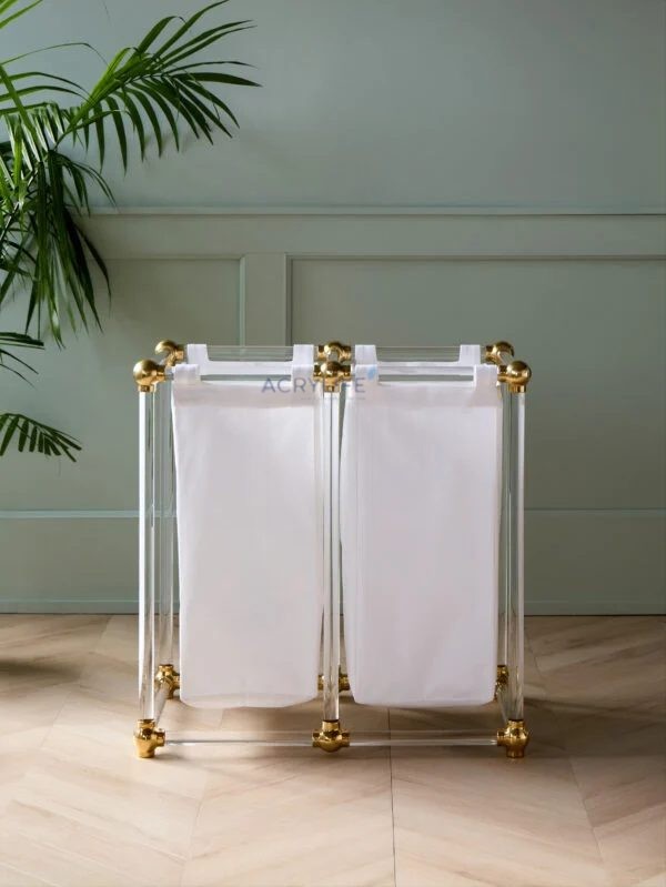 Phụ Kiện Nội Thất Mica Acrylife Giỏ Đựng Đôi Lucite - PKLH06 ảnh 2