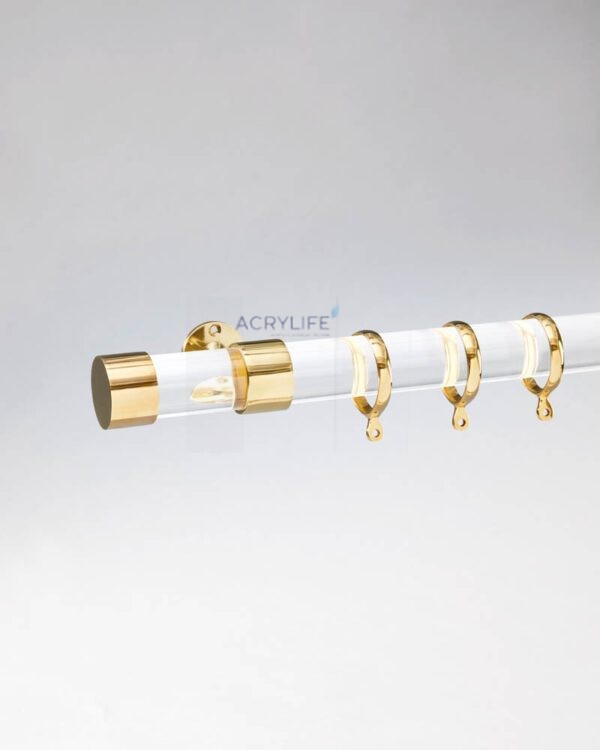 Phụ Kiện Nội Thất Mica Acrylife Nắp Chụp Đồng Thau - PKLH16