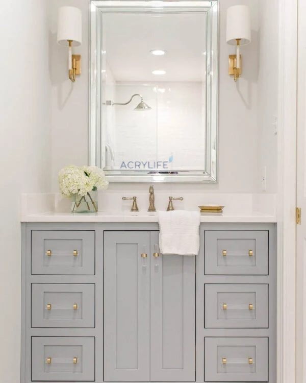 Phụ Kiện Nội Thất Mica Acrylife Tay Nắm Ngăn Kéo Lucite - PKLH26 ảnh 3