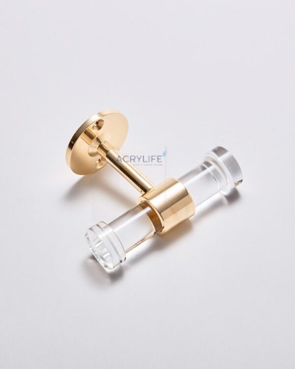 Phụ Kiện Nội Thất Mica Acrylife Móc Treo Áo Lucite Đôi - PKLH30 ảnh 2