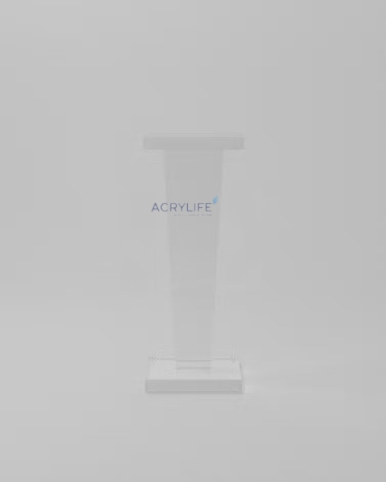 Kệ Trưng Bày Tác Phẩm Mica Acrylife – Atlas Pedestal ảnh 2